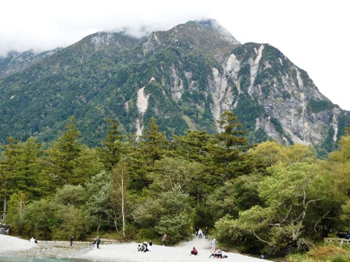 ③-2　梓川から穂高連峰