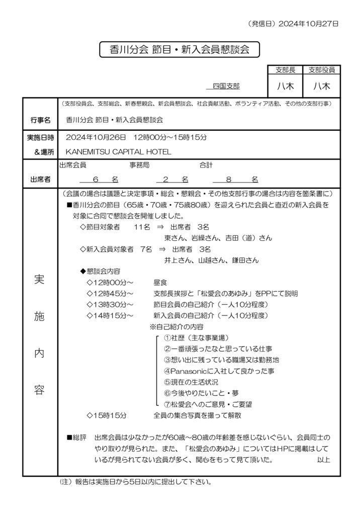 香川分会行事報告書のサムネイル